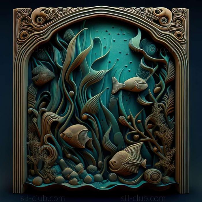 3D model underwater (STL)